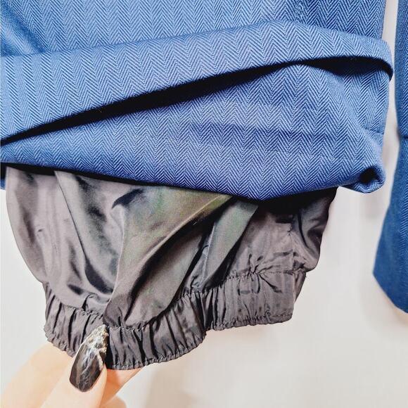 Vintage Obermeyer Kids Ski Bibs Medieval Blue Chill Factor Pants Suit 4 Snow - Picture 10 of 12